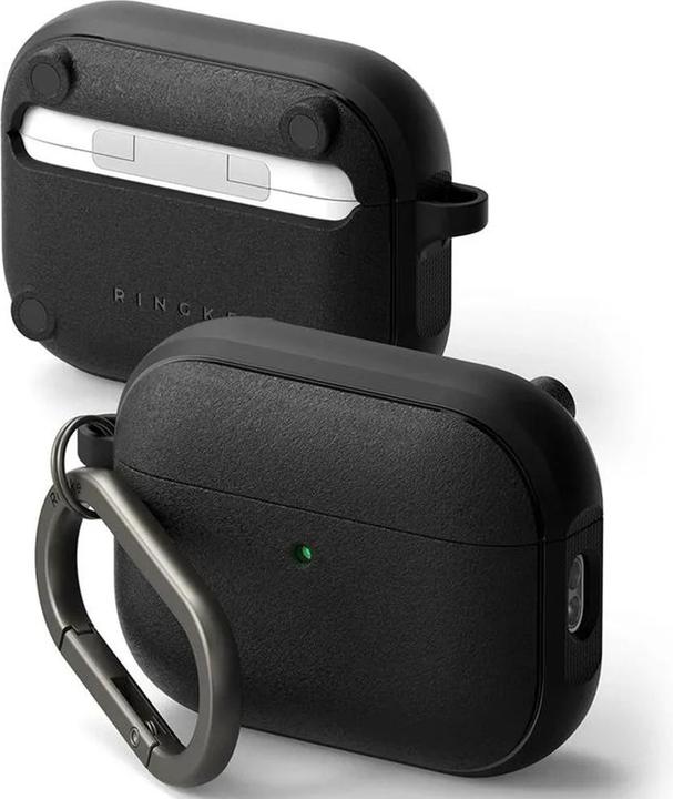 Produktbild Ringke - Protection Case Onyx Magnetic - for AirPods Pro 3, Non-Slip Texture, Carabiner Hole - Black (Ladecase Hülle)