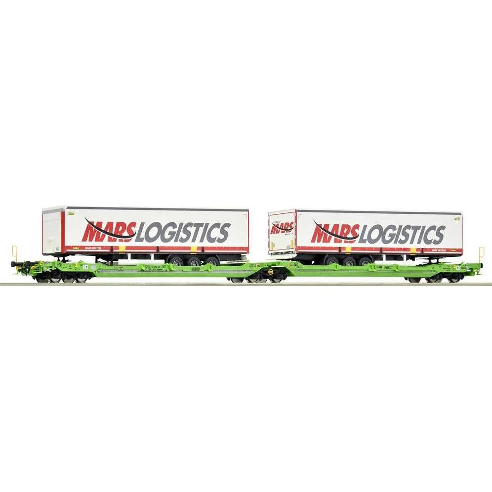 Roco 6600005 H0 Doppeltaschen-Gelenkwagen T3000e der CFL Cargo (Traccia H0)