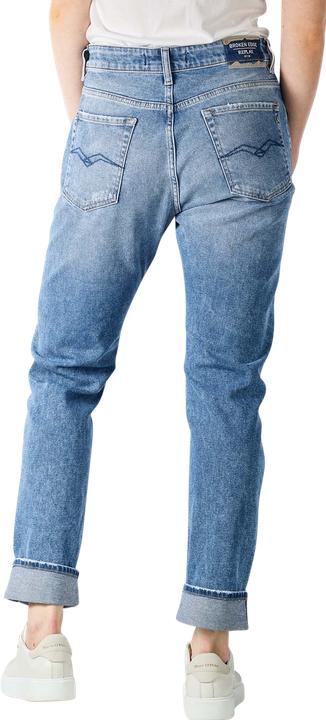 Productafbeelding Replay Marty Jeans Boyfriend Fit Light Blue Destroyed (W23/L30)