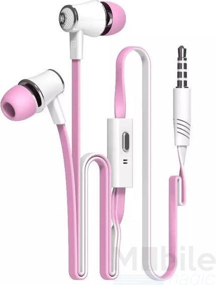 Immagine prodotto Hermex Anki In Ear Headset 3.5mm con microfono ROSA (Cablato)