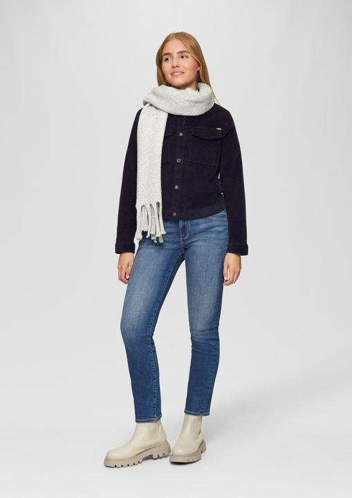 Actual product image S.Oliver Tuch Gestrickter Schal mit Fransen