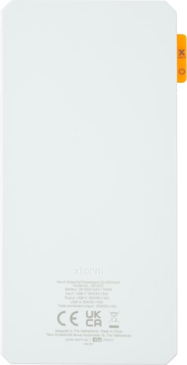 Actual product image Xtorm Essential Series (20000 mAh, 15 W, 74 Wh)