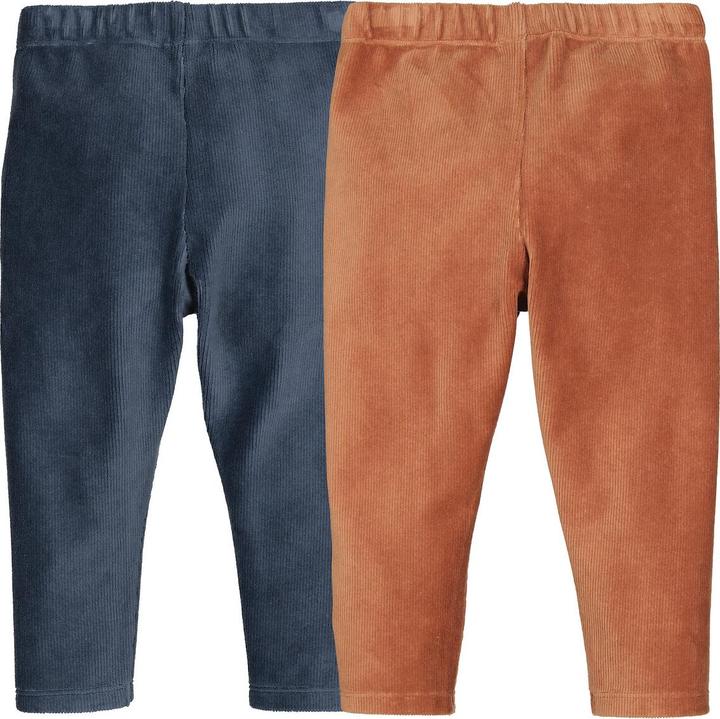 Actual product image La Redoute Collections 2-pack leggings made from fine corduroy (74)