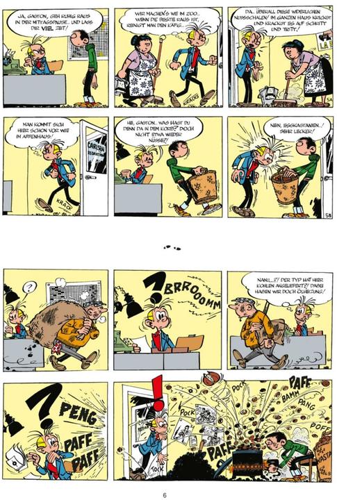 Produktbild Gaston Neuedition 1: Erste Katastrophen (Deutsch, André Franquin, 2019)