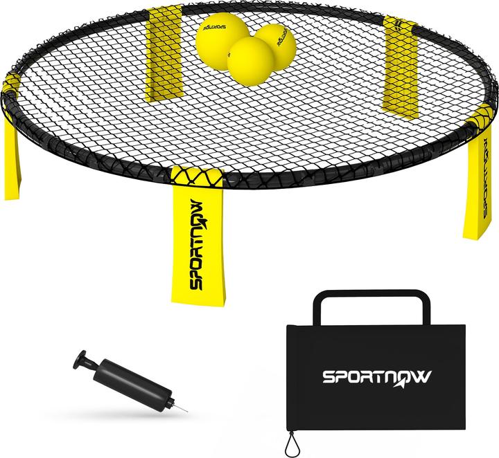 Immagine prodotto SportNow Spikeball-Set Kunststoff, Polyester Gelb