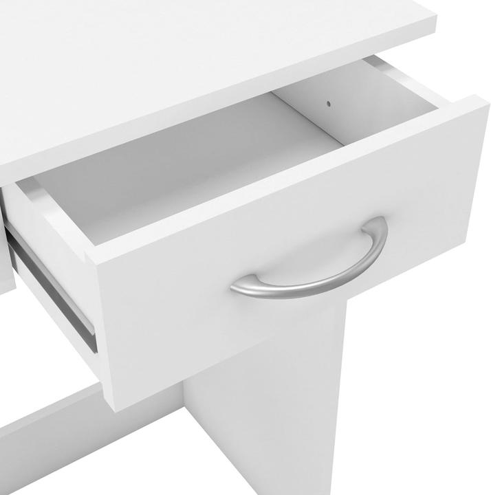 Actual product image Home123 Schreibtisch ALPIN 828 weiss (50 x 100.60 x 76.50 cm)