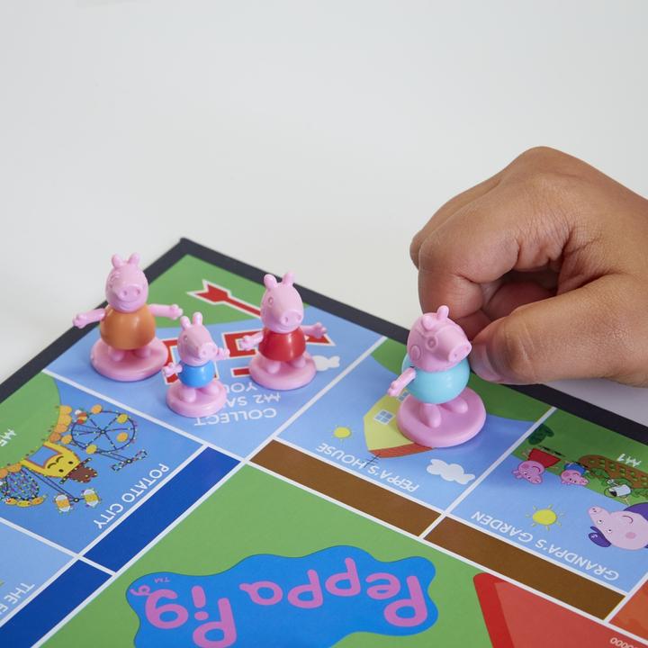 Produktbild Monopoly Junior: Peppa Pig (Französisch, 2 - 4 Spieler)