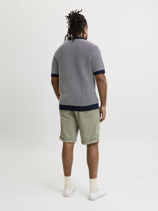 Produktbild Jack & Jones Jprblukingsley Knit Polo Ss Pls (6XL)