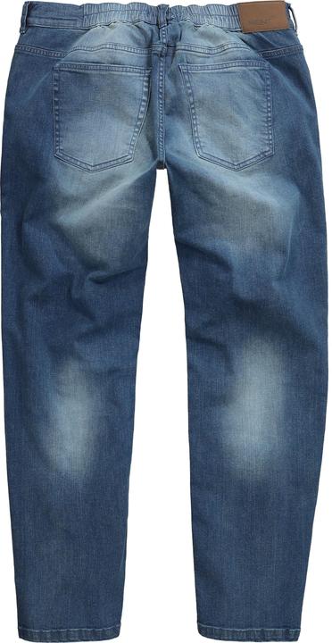Actual product image Men+ Jeans Bauchfit, tapered Loose Fit, Elastikbund, 5-Pocket, bis 72 (58)