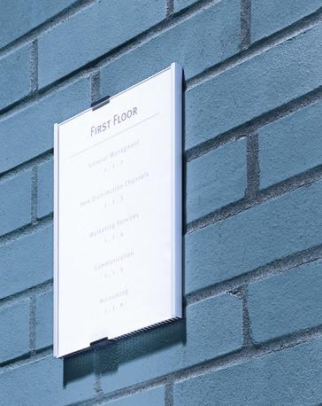 Image du produit Durable Plaque de porte Info Sign A4