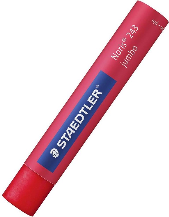 Actual product image Staedtler Noris jumbo 243 oil pastel crayon cardboard box with 24 pieces, assorted (Sorted, 24 x)