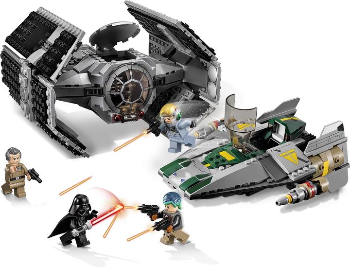 Produktbild LEGO Star Wars Vader's TIE Advanced vs. A-Wing Starfigh (75150, LEGO Star Wars)