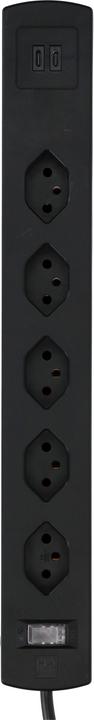 Actual product image Max Hauri SAFETY LINE 90° mit Schalter + Magnet (5x, Type 13, USB-C, 5 m)