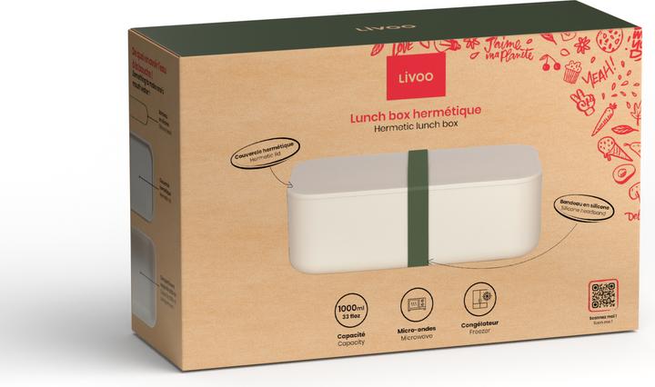 Actual product image Livoo Hermetic lunch box