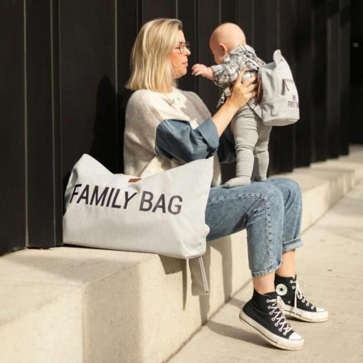 Image du produit Childhome Family Bag canvas grau