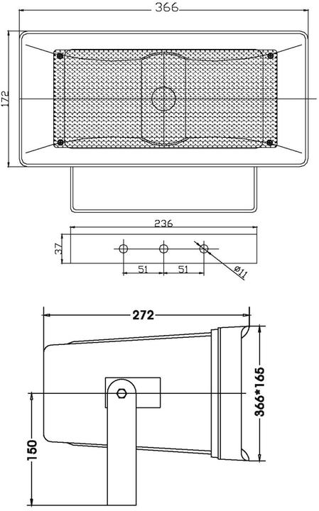 Produktbild Omnitronic Hs-50 (Aktiv, 1x 30 W)