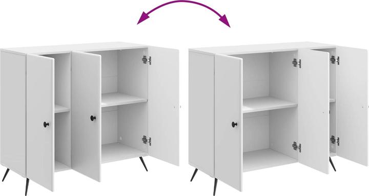 Actual product image vidaXL Buffetschrank (89 x 34.50 x 80 cm)