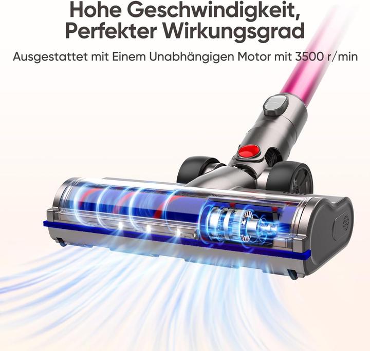 Produktbild Flylinktech Bodenbürste für Dyson V6 Staubsauger mit LED-Lichtern