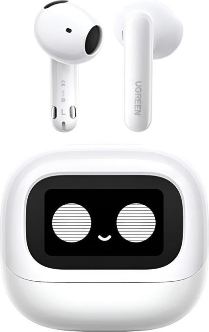 Actual product image Ugreen Słuchawki Bezprzewodowe słuchawki douszne TWS WS216 LightBuds Magic (białe) (Wireless)
