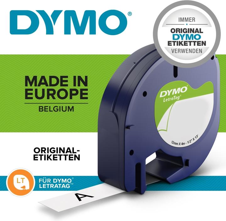 Actual product image Dymo S0721660 Plastic strap (1.20 cm, White)