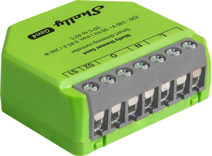 Actual product image Shelly Dimmer Gen4 (Dimming actuator)
