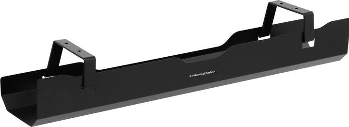 Produktbild Fromm & Starck Kabelkanal Schreibtisch Kabelwanne Kabelführung 600 x 135 x 108 mm Schwarz (Kabelkanal, 60 cm)