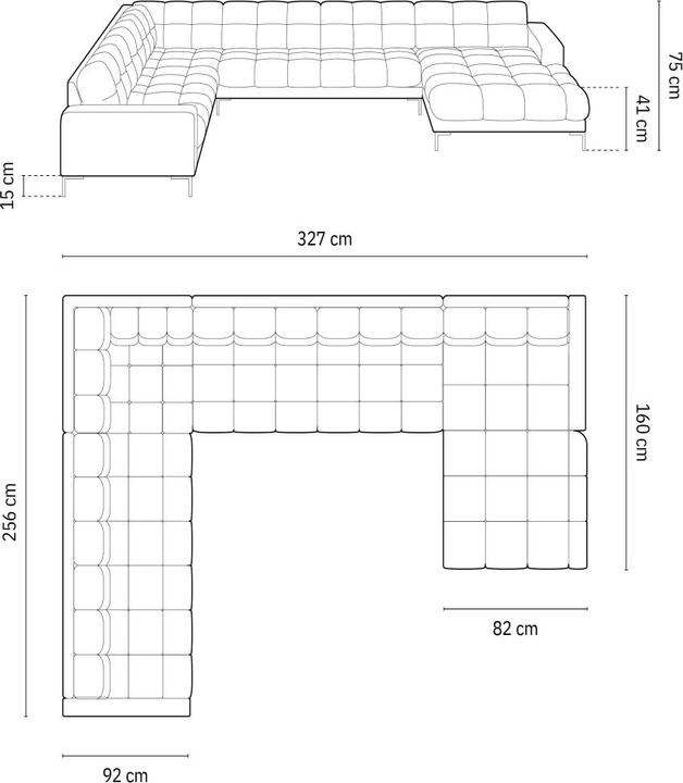 Actual product image Micadoni Mamaia (Sofa landscape)
