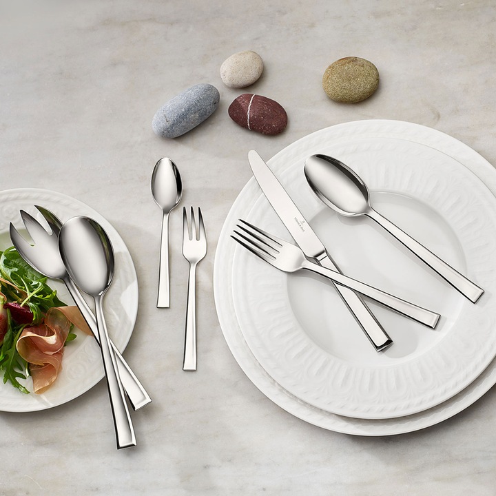 Produktbild Villeroy & Boch Tafelbesteck 68tlg. Victor (68 Stück, Besteck Set)
