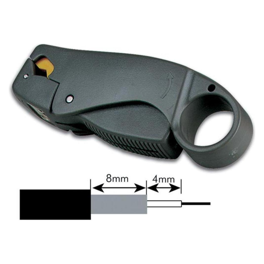 Velleman, Tang, Coax Stripper - 3 Bladen (RG58-RG59)