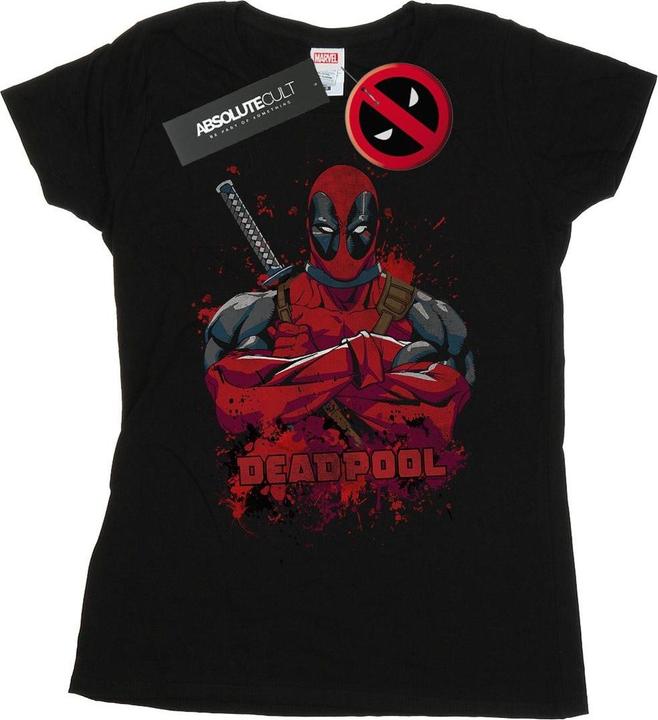 Immagine prodotto Deadpool Pose Splat Maglietta Donna (S)
