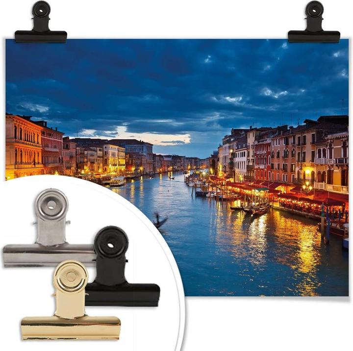 Image du produit Trenddeko Poster Canal Grande 80 x 60 cm, Papier (11 x 11 x 63 cm)