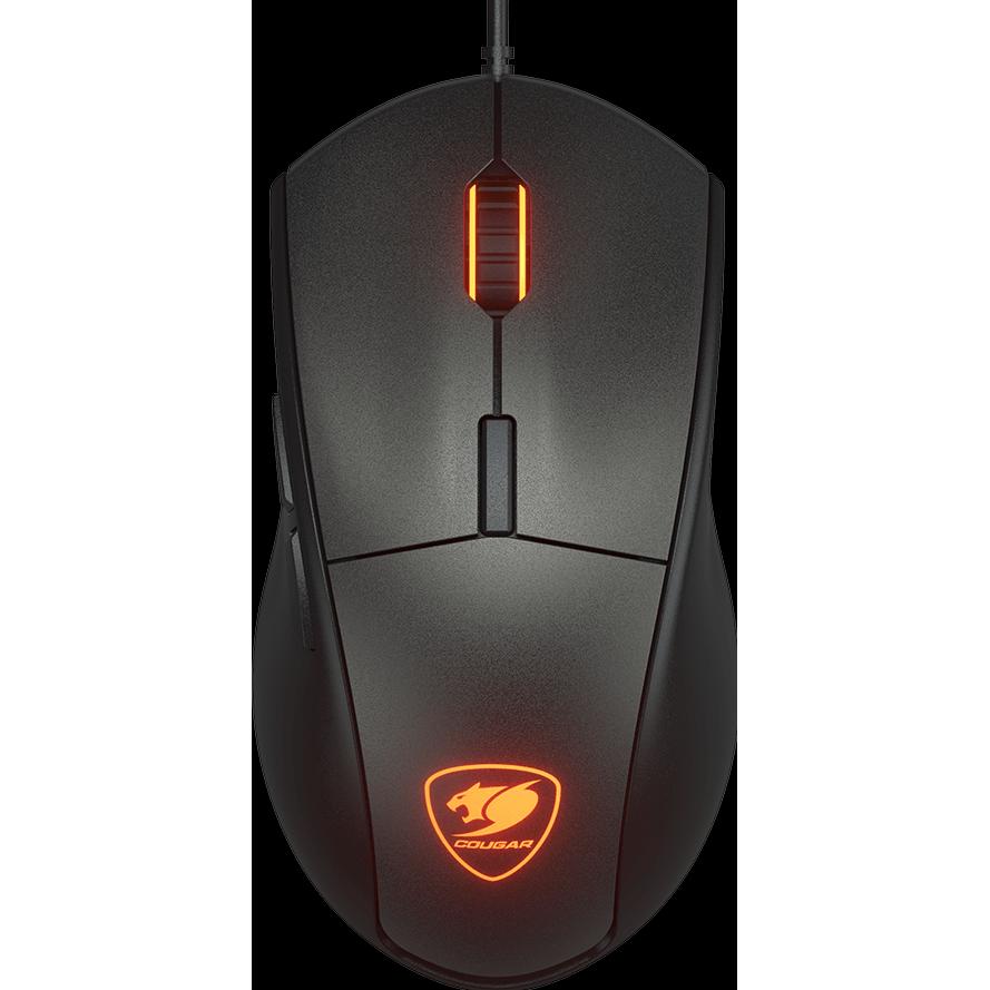 Cougar Souris filaire Gamer Minos EX RGB (Noir) (Kabelgebunden), Maus, Schwarz