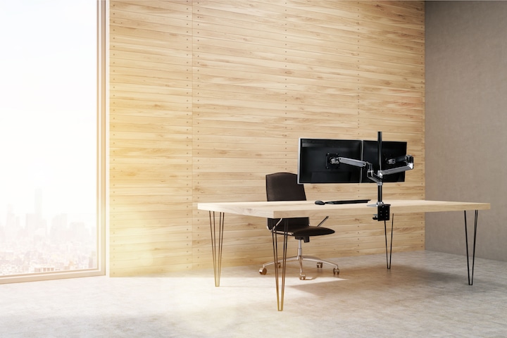 Actual product image Ergotron LX Series Dual (Table, 40")