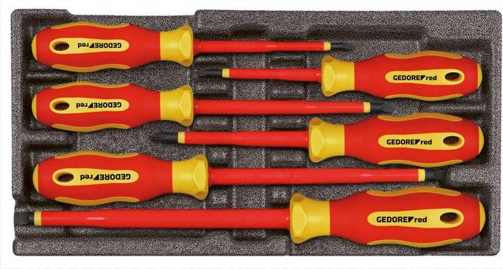 Actual product image Gedore Red red R22150016 VDE Screwdriver set 2/6 CT module 6 pieces