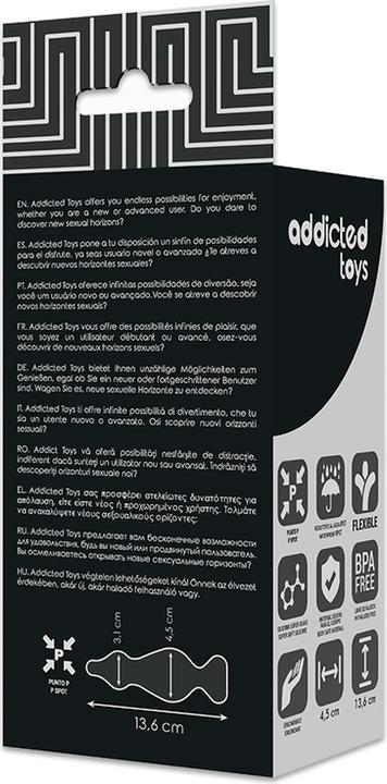 Immagine prodotto Addicted toys Plug Anale Sessuale 13,6 cm Nero