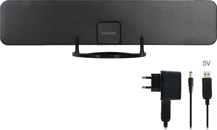 Actual product image Evolveo Xany 2B LTE television antenna Indoor 43 dB (Indoor antenna, 43 dB, DVB-T / -T2)