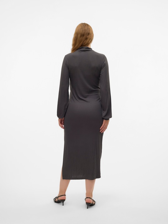 Actual product image Mamalicious Mltrinity June Ls Jrs Midi Dress 2f (L)