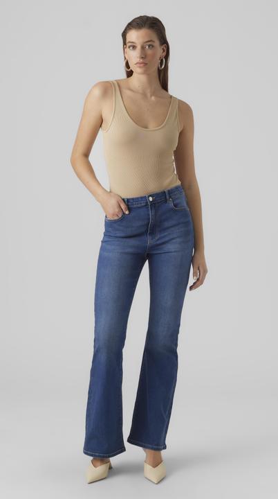 Actual product image Vero Moda VMSELINA Hohe Taille Ausgestellt Jeans Ausgestellt (30)