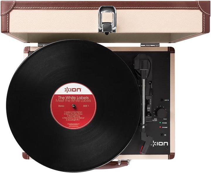 Actual product image ION Audio VINYL MOTDELUXE - Portable Suitcase Turntable