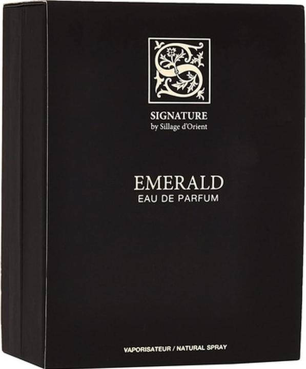 Produktbild Sillage D'Orient SIGNATURE Emerald Unisex Eau De Parfum 100ml - 2er Pack
