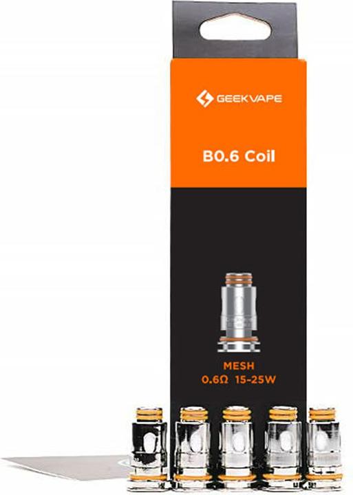 Geek Vape B0.6 Coil Mesh 0.6Ohm 15-25W 5pcs - acheter sur Galaxus - Galaxus