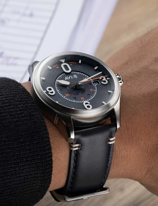 Immagine prodotto AVI-8 AV-4090-02 Spitfire Automatico 42mm 5ATM (Orologio da polso analogico, 42 mm)