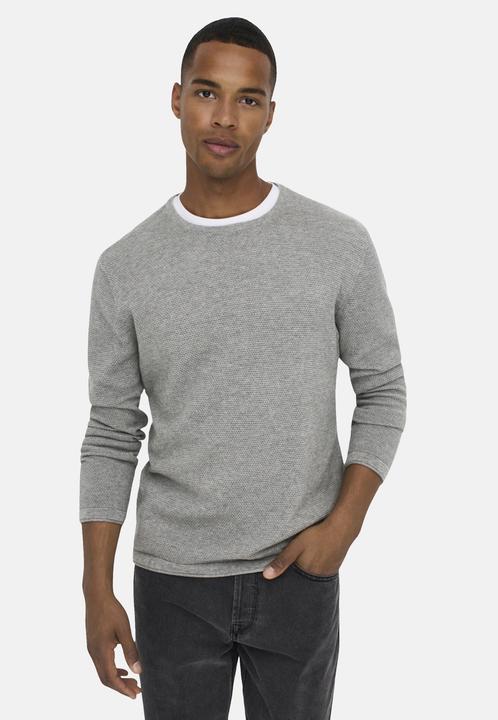 Produktbild Only & Sons Struktur Strickpullover (L)