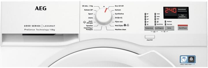 Produktbild AEG LF6KIEL Wasautomaat(voorlader) (8 kg, Links)
