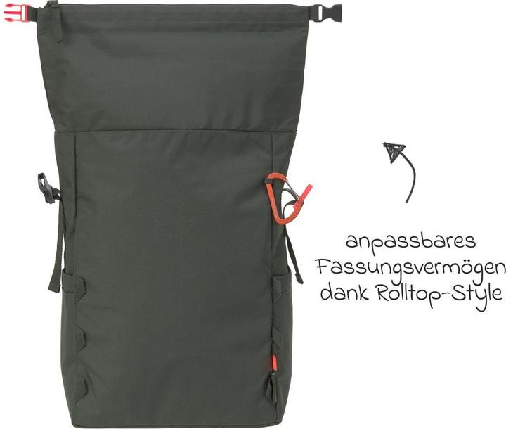 Produktbild Lässig Outdoor Rucksack GRE Rolltop, Dark Olive