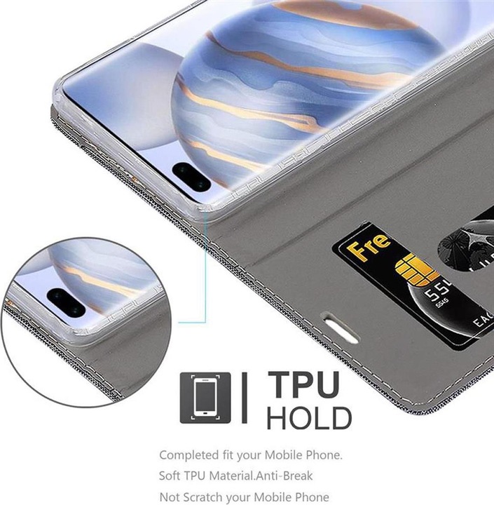 Produktbild Cadorabo Book Jeans Optik Cover (Honor 30 Pro)
