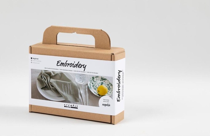 Produktbild Creativ Company Bastelset Sticken Serviette