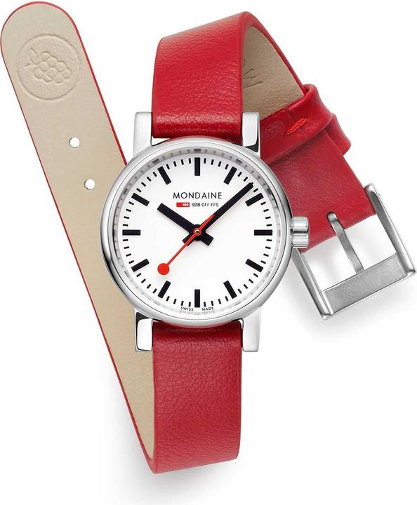 Actual product image Mondaine Evo2 (Analogue wristwatch, Swiss made, 26 mm)