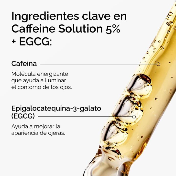 Produktbild The Ordinary Caffeine Solution 5% + EGCG (Augenpflege Serum, 30 ml, Tag + Nacht)