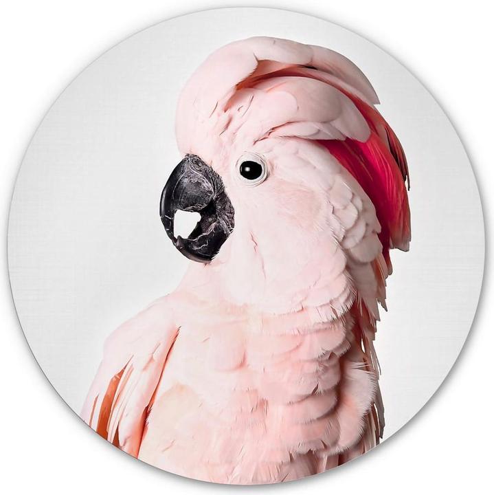 Actual product image Trenddeko Pink cockatoo (Ø 30 cm)